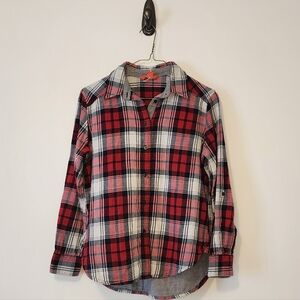 Joe Fresh Small Plaid Long Sleeve Shirt
